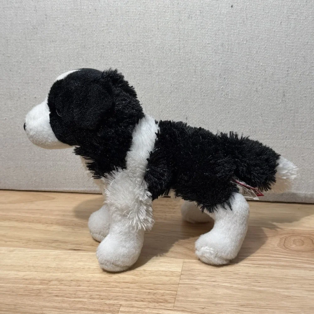 Douglas Border Collie black white stuffed animal plush toy‎ 8